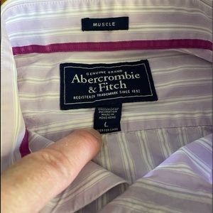 A&F long sleeve button down